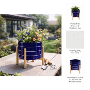 GLENHAVEN BLUE PLANTER 9 (IN) 11