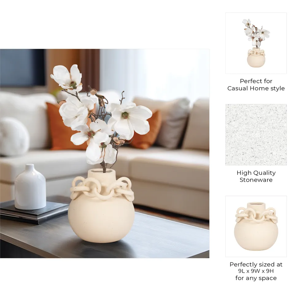 GARSONLAND IVORY VASE 9 (IN)