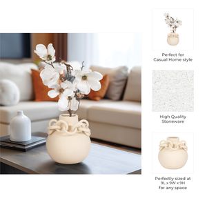 GARSONLAND IVORY VASE 9 (IN) 10