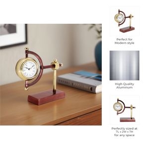 REXCROSS GOLD CLOCK 7 (IN) 10