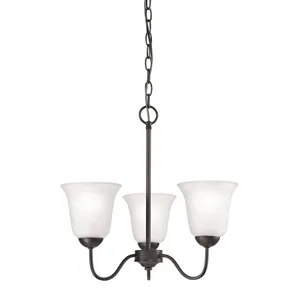 Conway 19'' Wide 3-Light Chandelier - Oil Rubbed Bronze 1
