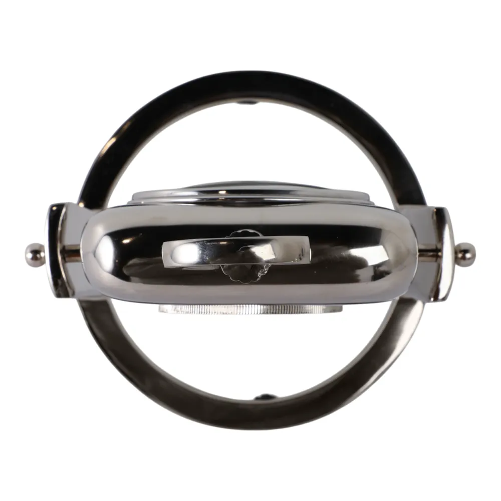 HARPERWICK SILVER CLOCK 9 (IN)
