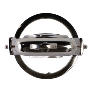 HARPERWICK SILVER CLOCK 9 (IN) 7
