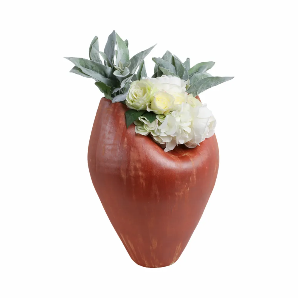 ROLANDSHAW RED VASE 18 (IN)