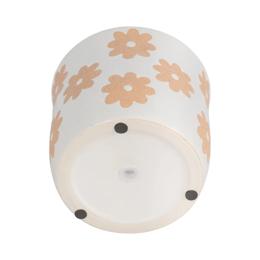 BELDENTON WHITE PLANTER 6 (IN)