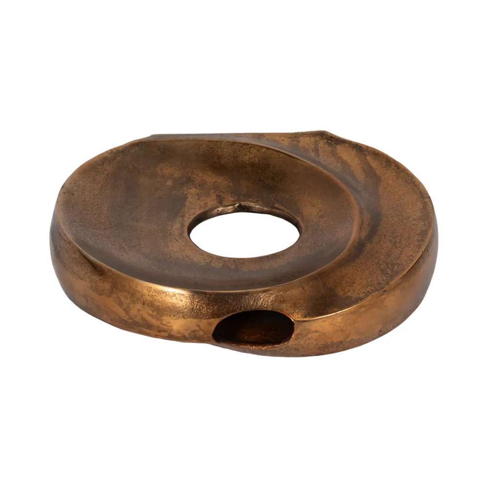 ELMONTSTONE BRONZE VASE 11 (IN)