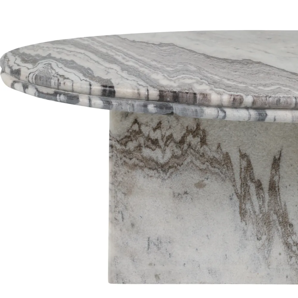 CIARANGROVE IVORY COFFEE TABLE 18 (IN)