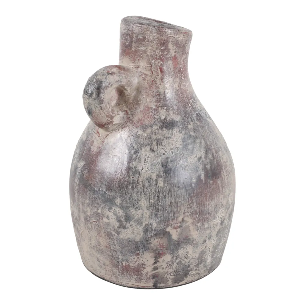 GARFIELDROSE GRAY VASE 8 (IN)
