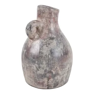 GARFIELDROSE GRAY VASE 8 (IN) 4