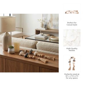 CHLOEWELL TAN BEAD 2 (IN) 9