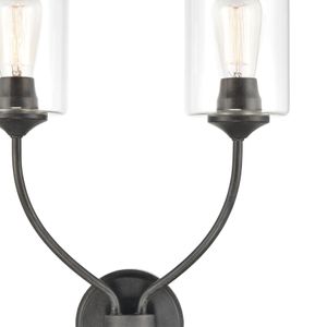 Daisy 20'' High 2-Light Sconce - Midnight Bronze 4