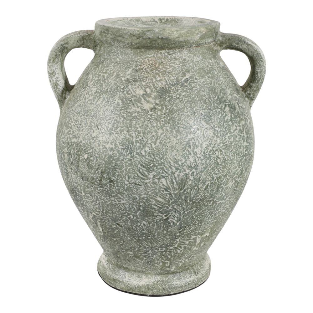CHILTONLAND GREEN VASE 13 (IN)