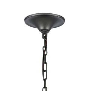 Madeline 32.5″ Wide 8-Light Chandelier - Dark Gray 5
