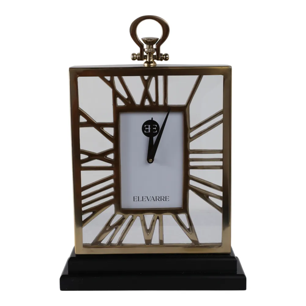 LARKHAVEN GOLD CLOCK 17 (IN)