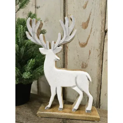 Large Glitzy Buck 12.5x9in