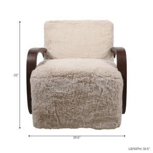 KEATONMOOR IVORY CHAIR 33 (IN) 9
