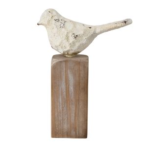 Higgins Bird Object - Set of 3 Aged Cream 3