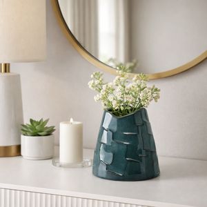 GLOVERDALE BLUE VASE 6 (IN) 13