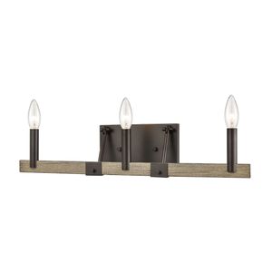 Transitions 22'' Wide 3-Light Vanity Light - Oil Rubbed Bronze 3