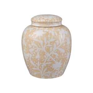 Yvonne Jar - Set of 2 Cream Glazed 2