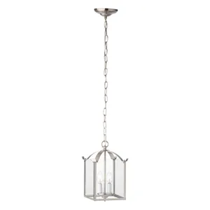 Whitmore 7.25'' Wide 2-Light Chandelier - Brushed Nickel 1