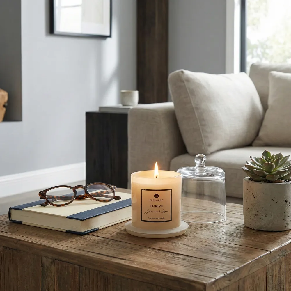 HEMMINGWORTH THRIVE JASMINE & SAGE CANDLE 5 (IN)