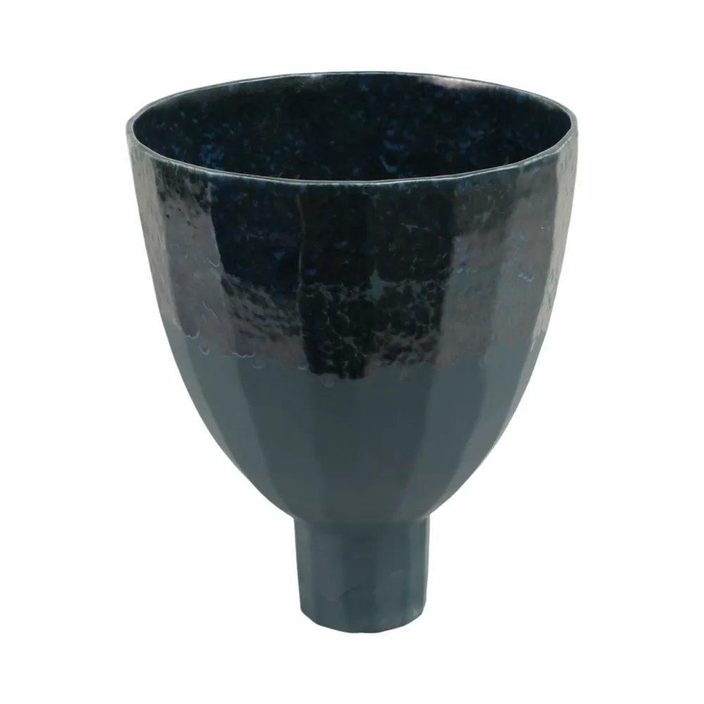 LUCASLAKE BLUE VASE 14 (IN)