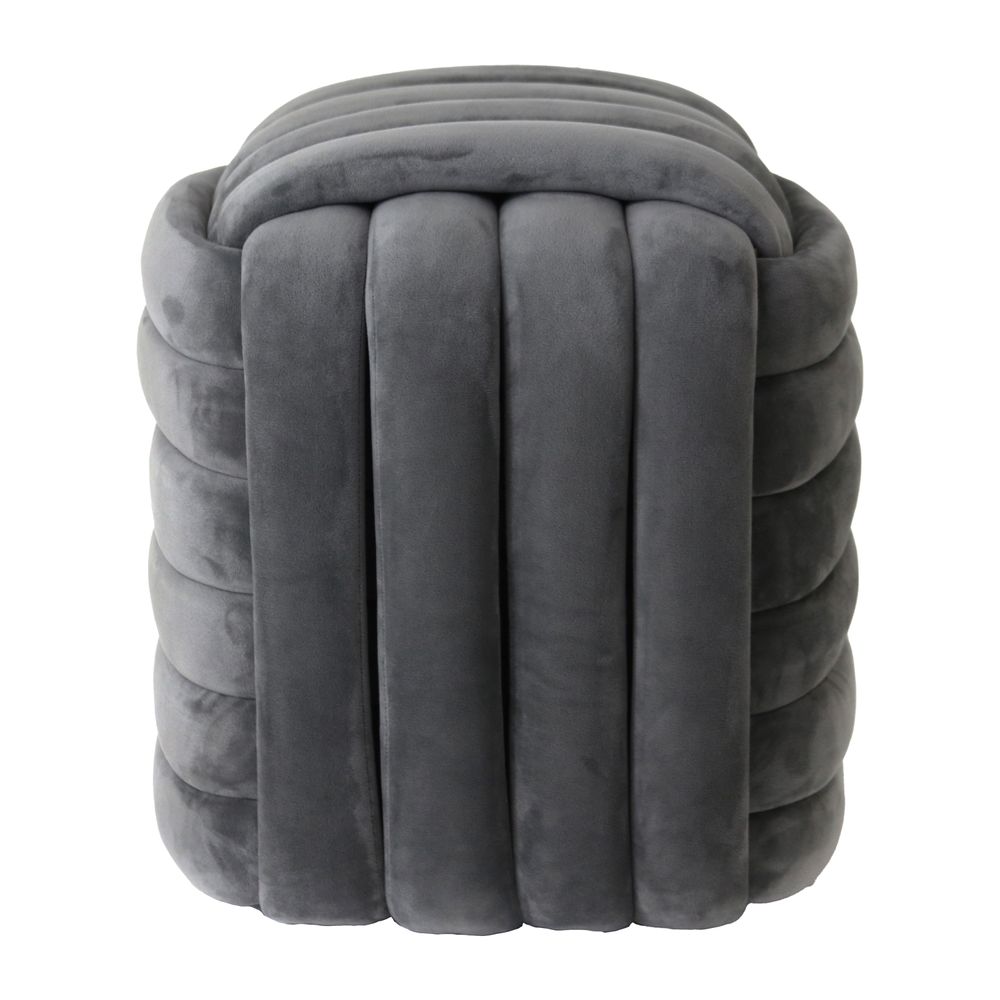 COLEOAK GRAY STOOL 19 (IN)