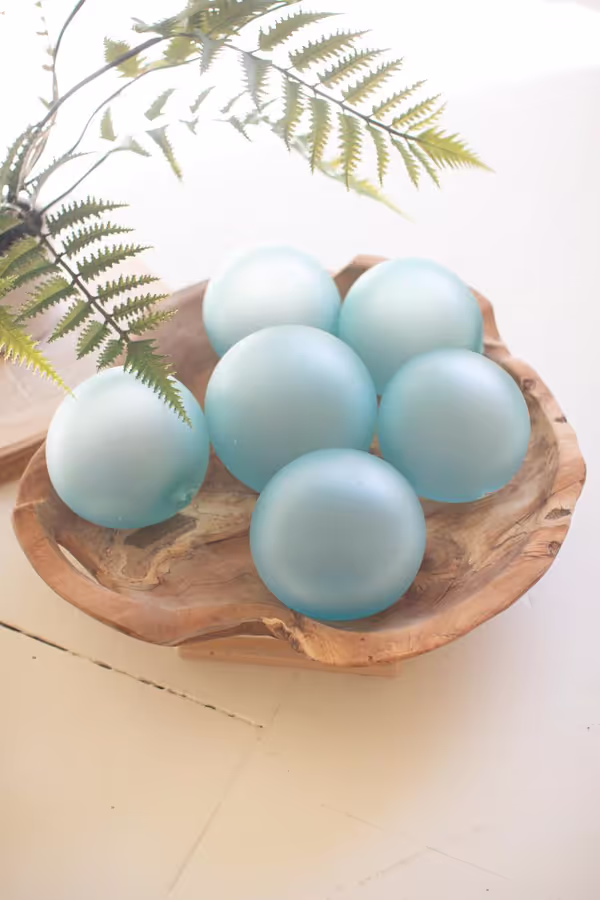 Recycled Frosted Glass Ball