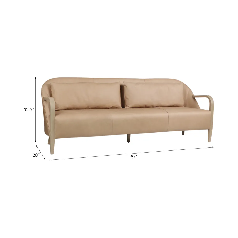 CHAPINRUN TAN SOFA 33 (IN)