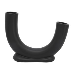LENNONHAM BLACK VASE 8 (IN) 1