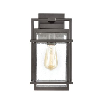 Breckenridge 13'' High 1-Light Outdoor Sconce - Matte Black