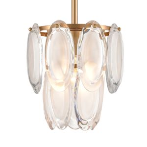 Curiosity 9'' Wide 1-Light Mini Pendant - Aged Brass 4