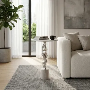MAXWORTH SILVER TABLE 25 (IN) 2