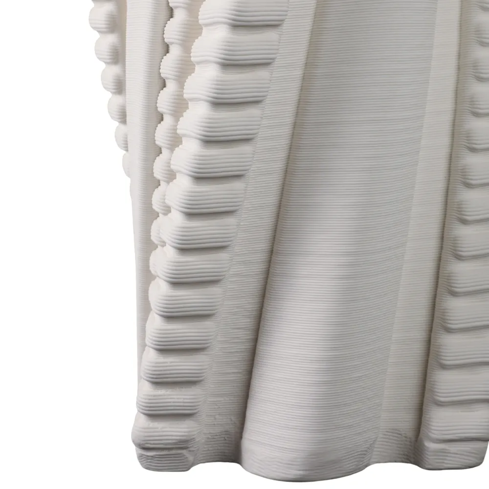 CALDERFIELD IVORY VASE 15 (IN)