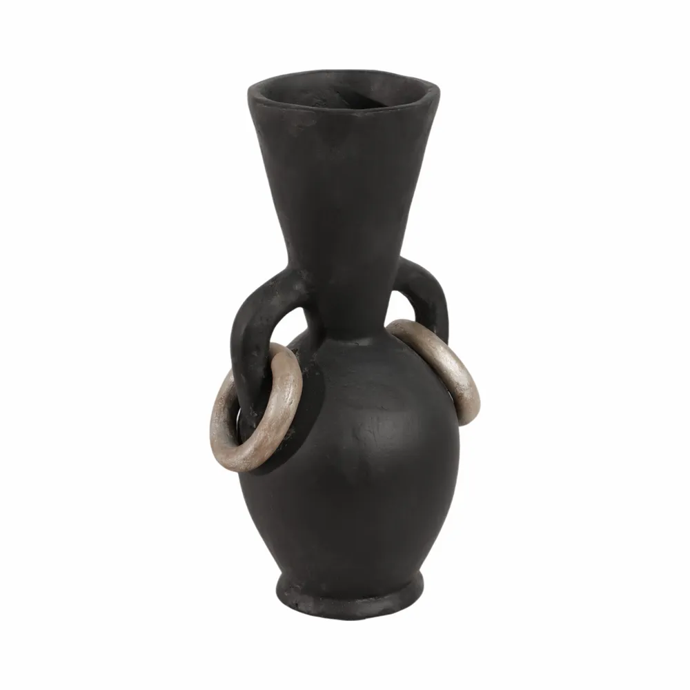 ARLOVALE BLACK VASE 18 (IN)