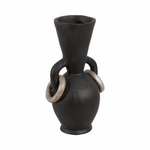 ARLOVALE BLACK VASE 18 (IN) 4