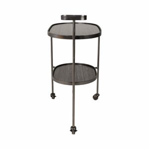 COLINOAK GRAY BAR CART 33 (IN) 4