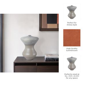 HELENALAKE IVORY VASE 23 (IN) 10