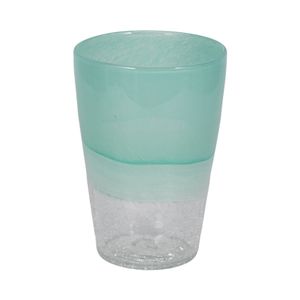 LUTHERLEY BLUE GLASS VASE 9 (IN) 4