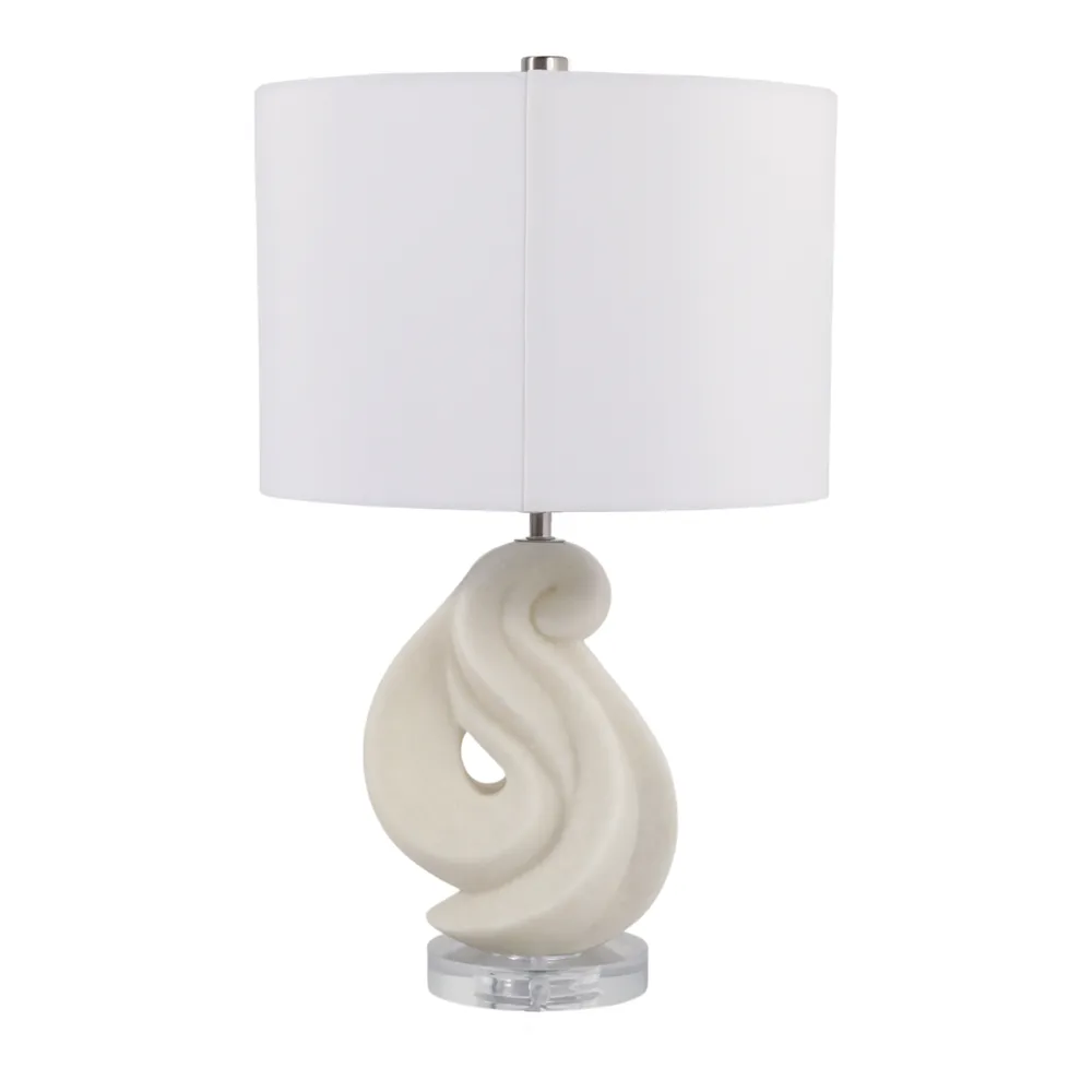 HARKENLAKE WHITE LAMP 22 (IN)
