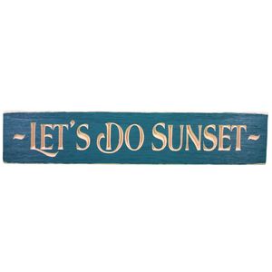 24" USA LET'S DO SUNSET ROUTED BARNWOOD 1