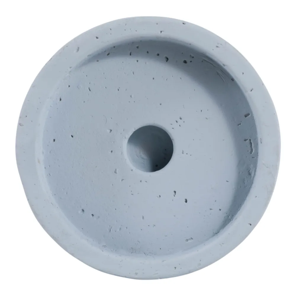 CARLIN BLUE CANDLE HOLDER 12 (IN)