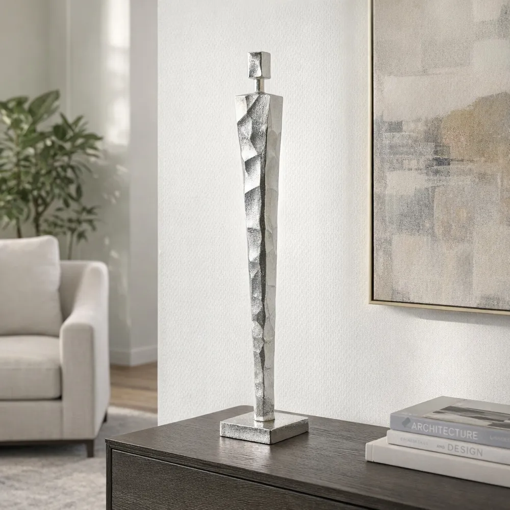 SHELTONRIDGE SILVER DECOR 38 (IN)
