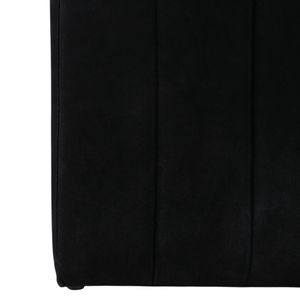 KENDALLVIEW BLACK OTTOMAN 19 (IN) 6