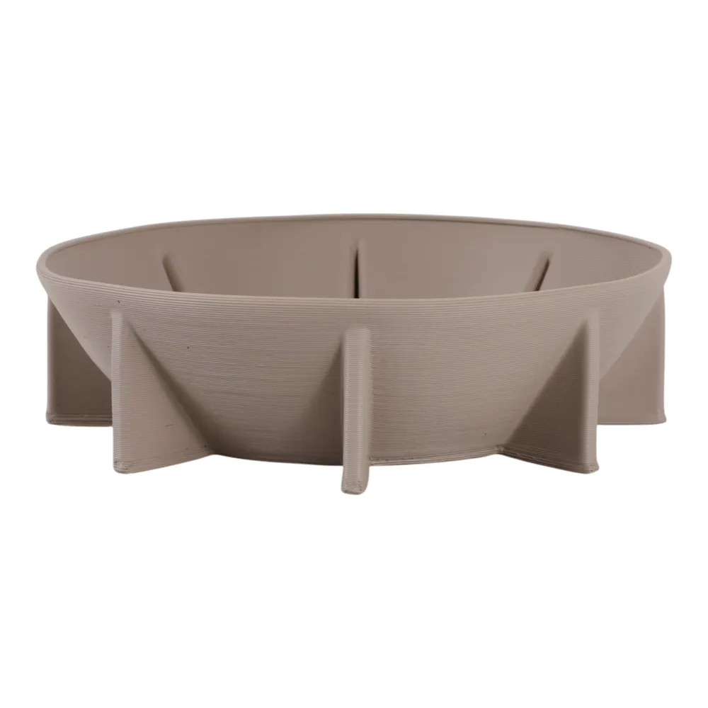 HANSONGATE GRAY BOWL 3 (IN)