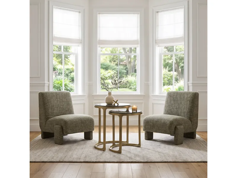 Tessa Nesting Tables Brass 2