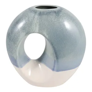 CHLOEOAK BLUE VASE 10 (IN) 6