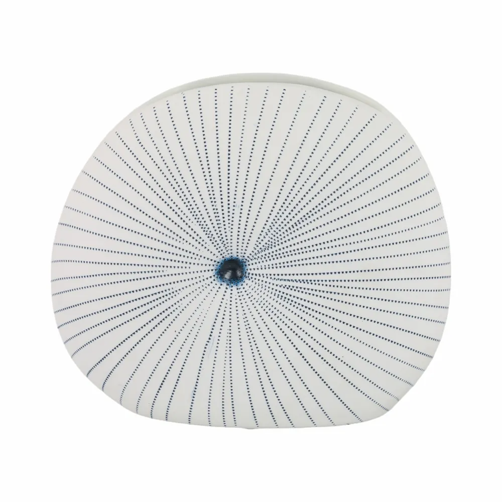 LOCHFORD WHITE VASE 9 (IN)