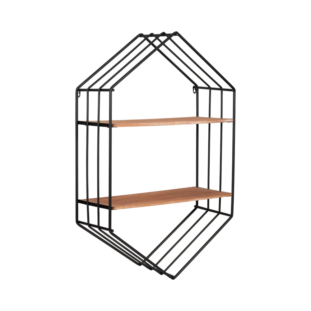BYRONSIDE BROWN WALL SHELF 32 (IN)